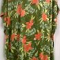 African Kaftan Caftan Dress Lounger Gown Apparel Green