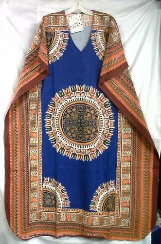 Traditional Dashiki print Kaftan main image 0