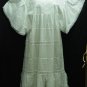 Woman Church Clothes 3PCs Long Dress Skirt Suit White