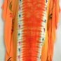 Hipie Dashiki Tiedye Caftan Kaftan Evening Gown Lounger