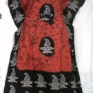 African Batik Tie dye Caftan Dress Kaftan Lounger Gown