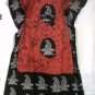 African Batik Tie dye Caftan Dress Kaftan Lounger Gown