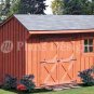 6' X 10' Saltbox Storage Shed/playhouse Plans,Design #70610