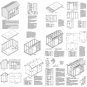 6' X 10' Saltbox Storage Shed/playhouse Plans,Design #70610