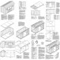 6' X 12' Saltbox Storage Shed/playhouse Plans, Design #70612