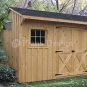 8' X 12' Saltbox Style Storage Shed Project Plans, Design #70812
