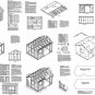 10' X 12' Saltbox Roof Style Storage Shed Project Plans, Design #71012