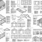 20' x 12' Gable Garden Storage Shed Project Plans, Design #22012