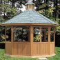 Garden Screen Gazebo Project Plans, Design #10112