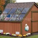 8' X 8' Garden Greenhouse Project Plans, Design #40808