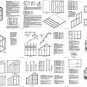 8' X 8' Garden Greenhouse Project Plans, Design #40808