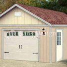 16' X 20' Garage Blueprints Project Plans, Design #51620