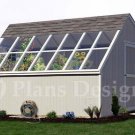 10' x 14' Backyard Garden Greenhouse Project Plans, Design #41014