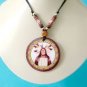 mixed Lot of 25 Ceramic Necklace Peruvian Jewelry
