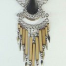 mixed Lot of 20 bamboo stone necklaces