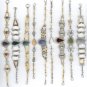 mixed Lot 40 stone bamboo bracelets