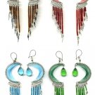 mixed Lot of 33 Pairs of Earrings with Murano Glasses.