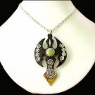 mixed Lot of 60 "Bull Horn" Necklaces.