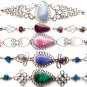 mixed Lot of 11 stone bracelets