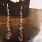 Long Grey and Yellow Dangles