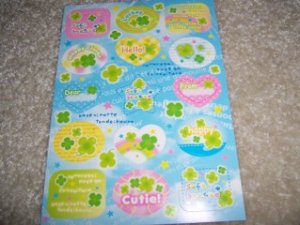 Soft Breeze Clover Sticker Sheet