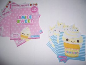 Sweet Smile Ice Cream mini memos