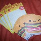 Hamburger Mini Memo