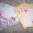 Music Animals Mini Memos