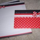Red Dots Letterset