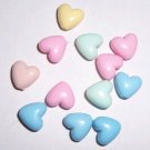 Pastel Heart Beads