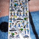 Policemen Sticker Sheet