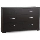 south shore cocoa triple dresser