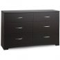 south shore cocoa triple dresser