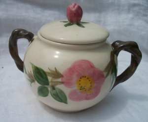 Franciscan Desert Rose Sugar Bowl
