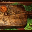 Whale Tail Cutting Board Candle Board Colonial