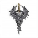 #36247 Dragon Dagger Wall Plaque