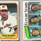 ORIOLES (4) Lot w/ DEMPSEY, CROWLEY, BELANGER 1980 - 83