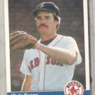 WADE BOGGS 1984 Fleer #392.  Red Sox