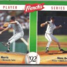STEVE AVERY 1992 French's Player Series #18 of 18 w/ J. Morris