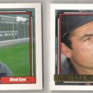 JACK CLARK 1992 Topps GOLD Insert w/ sister card