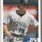 JEFF CONINE 1994 UD CC Silver Sig. Insert #82.  MARLIINS