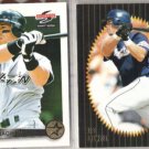 JEFF BAGWELL 1995 + 1996 Pinnacle Summit.  ASTROS