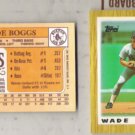 WADE BOGGS (4) Card 1987 Topps Mini Odd Lot #41.