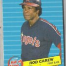 ROD CAREW 1986 Fleer HOF Insert #4 of 6.  ANGELS
