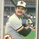RICK DEMPSEY 1983 Fleer #58.  ORIOLES