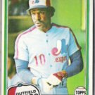 ANDRE DAWSON 1981 Topps #125.  EXPOS