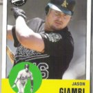 JASON GIAMBI 2001 UD Vintage #12.  A's