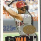 JUAN GONZALEZ 1997 Pinnacle Going Yard Hobby Reserve Insert.  RANGERS