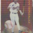 JUAN GONZALEZ 1994 Starflics #182.  RANGERS