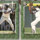 TONY GWYNN (2) 1992 Ultra Career Highlights Inserts.  PADRES